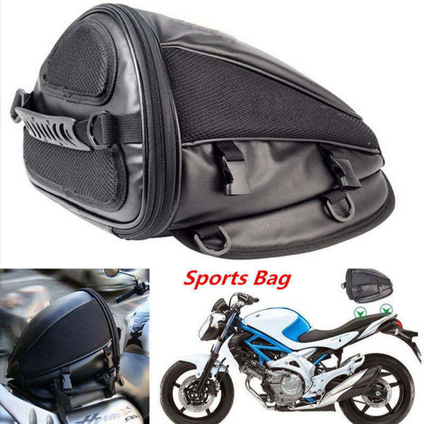 Motorcycle Bike Sports Waterproof Back Seat Carry Bag Luggage Tail Bag Saddlebag Bicycle Motorbike Tail Bag Riding Backpack