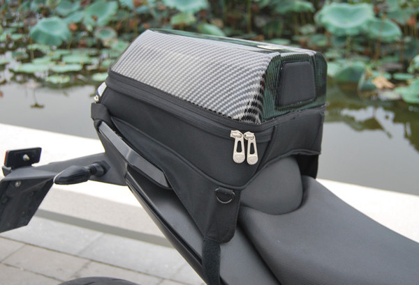 New arrival UGLYBROS motorcycle Tail bag motorcycle rear seat package black carbon fiber bag tail bag 8 colors available