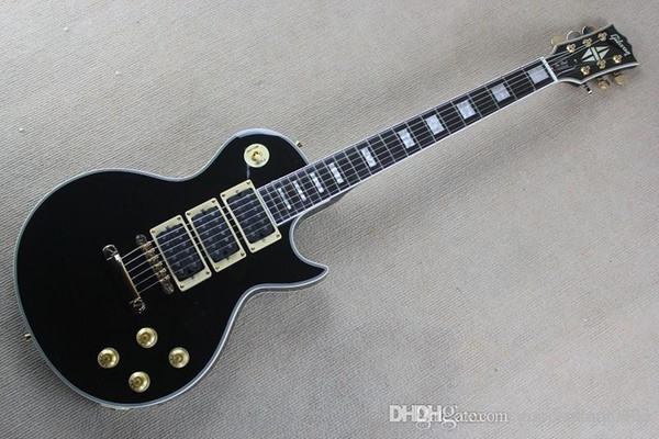 Top Quality Custom Black Beauty special signature electric guitar three pickup golden Hardware in stock