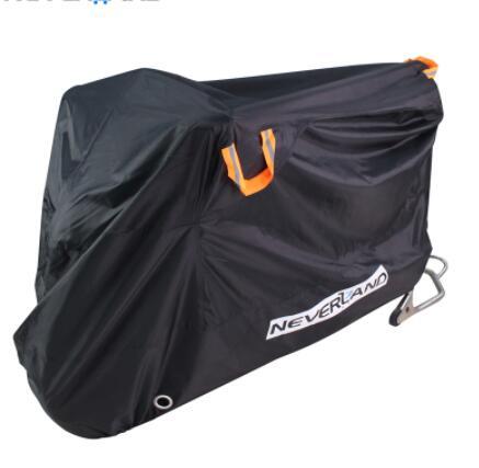 210D High Quality Waterproof Outdoor Motorcycle Moto Cover Electric Bicycle Covers Motor Rain Coat Dust Suitable for All Motors