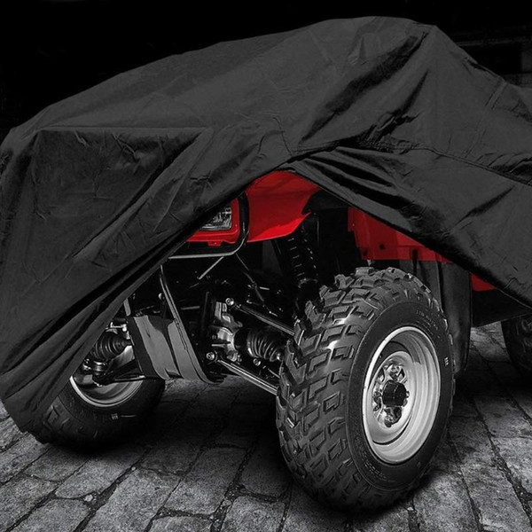 Waterproof Camouflage Black ATV Motorbike Cover Quad Bike Vehicle Scooter Kart Motorbike Covers L XL XXL&Storage Bag Gift