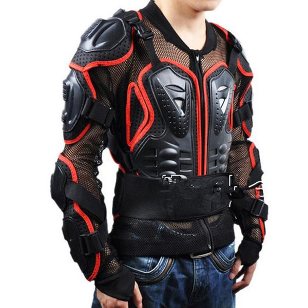 Motocross Dirt Bike Full Body Armour Jacket Chest Shoulder Elbow Plastic Coverage Quad Motorcycle Protect Suit