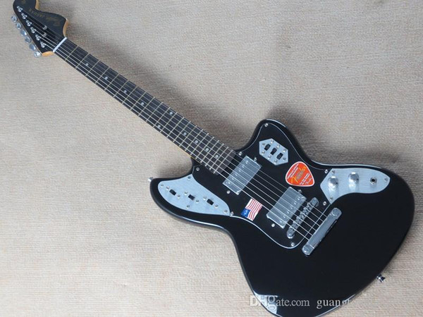 Wholesale Top quality wholesale Custom Shop Black Ja-guar Electric Guitar