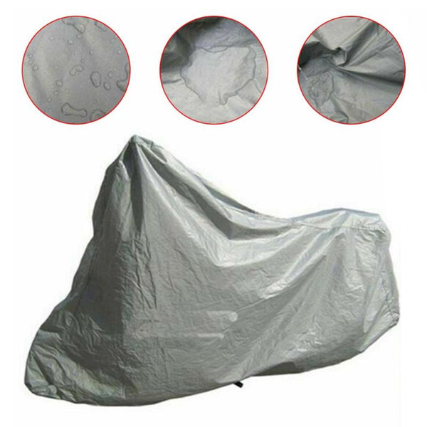 Free Shipping Dust Proof UV Sun Rain Snow Indoor Outdoor Full Motorcycle Cover Anti Protective Motors Scooter Bike Covers Coats