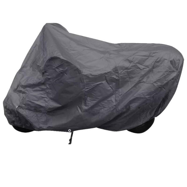 ES warehouse Motorcycle Covers Motor Protective Outdoor Dust Rain Snow Cover Grey Polyester