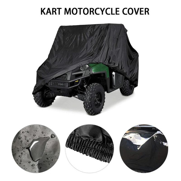 For ATV Quad Bike Universal 190T Waterproof Motorcycle Vehicle Scooter Kart Motorcycle Covers L XL XXL Car clothing