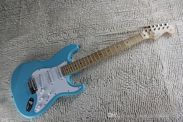 New Arrival ON SALE F Sky Blue Custom Body Maple Fingerboard Electric Guitar In Stock