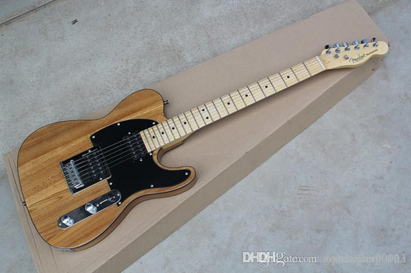 new TELE ash wood solid body Guitars Telecaster OEM Electric Guitar in stock