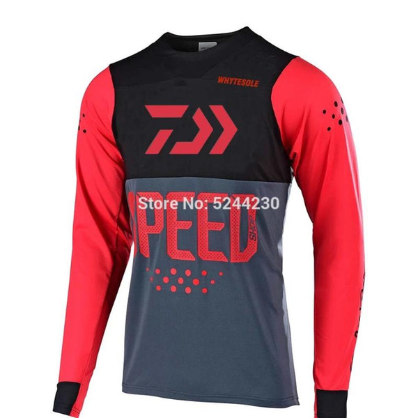 motocross jersey enduro bmx off road jersey long sleeve downhill dh mx winter