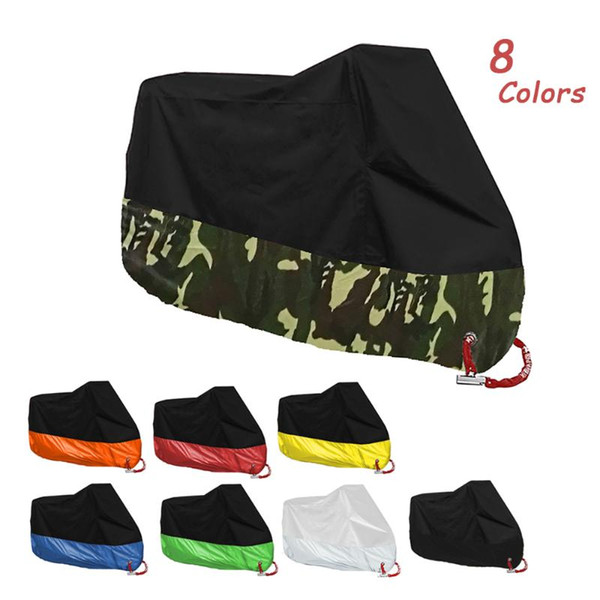 NEW Motorcycle Cover M-4XL Rain proof Waterproof Outdoor Coat Uv Protector Bike Rain Dustproof Covers Scooter Free shipping