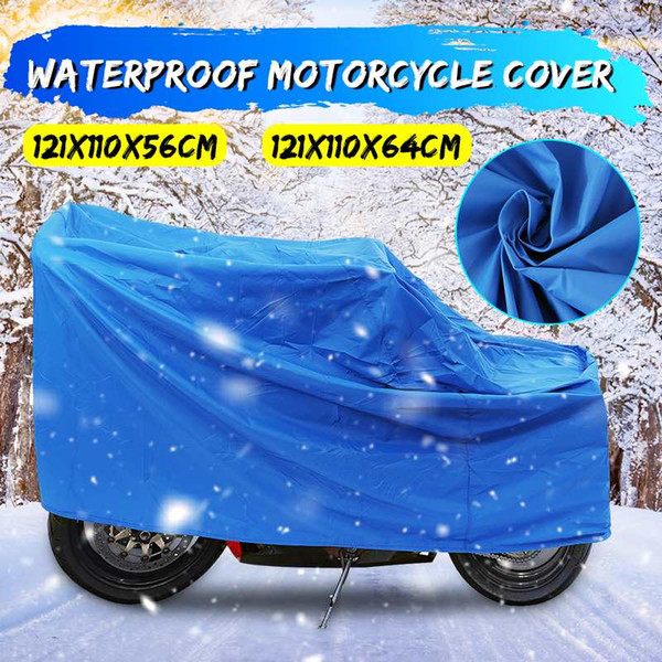 FITCAR Motorcycle Cover Raincoat Waterproof Universal Outdoor UV Rain Dust Protection Bicycle Dustproof Motorcycle Rain Cover