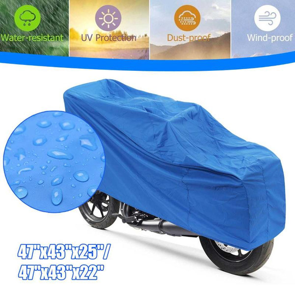 Audew Motorcycle Cover Outdoor UV Rain Dust Protector Bicycle Dustproof Motorcycle Raincoat Waterproof For Motorbike Scooter M/L