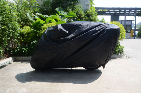 Motorcycle Cover Black Waterproof Dust-proof Protector for 104in Motorcycle  BMW Motorbike Cover XX-Large Cover