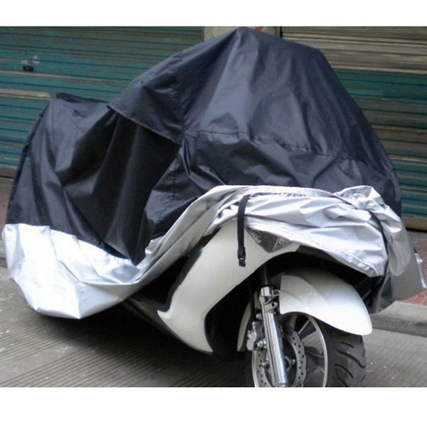 Motorcycle Bike Polyester Waterproof UV Protective Scooter Case Cover M XL XXL XXXXL free shipping