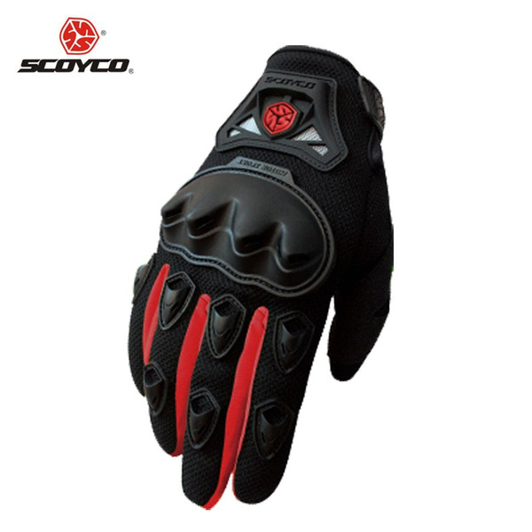 Motorrad Handschuhe Mann Fingerknöchelpolster Schützen SCOYCO Marke Handschuh Männer Racing Moto Radfahren Motocross Motorrad Motocicleta G