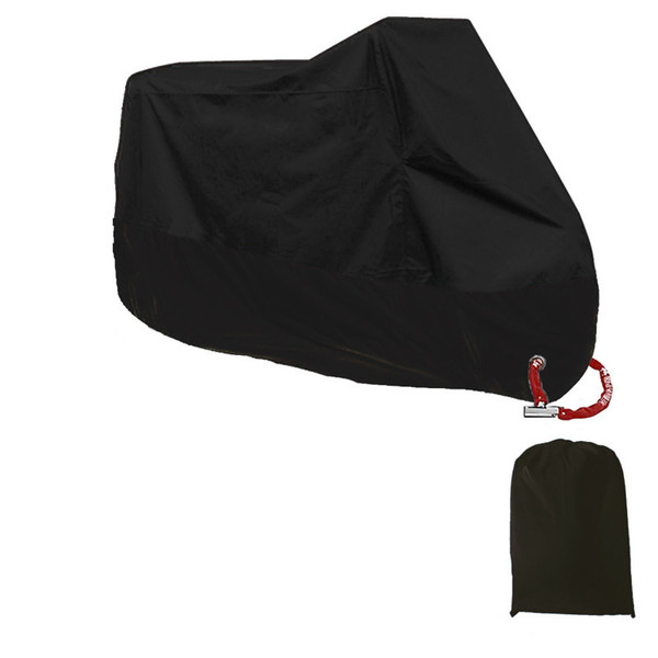 OHANEE Motorcycle Cover All Season Waterproof Dustproof UV Protective Outdoor Indoor Lock-holes Design Motorbike Rain Cover