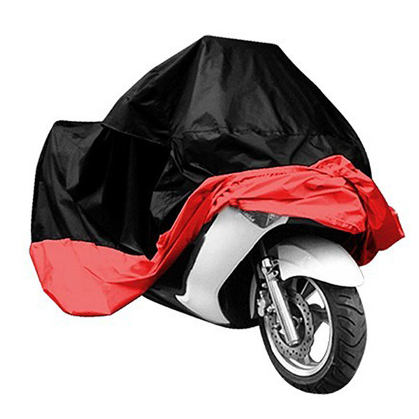 XXXL 180T Universal Motorcycle Cover UV Protector Waterproof Rain Dustproof Anti-theft Motor Scooter Covers MBA_60F