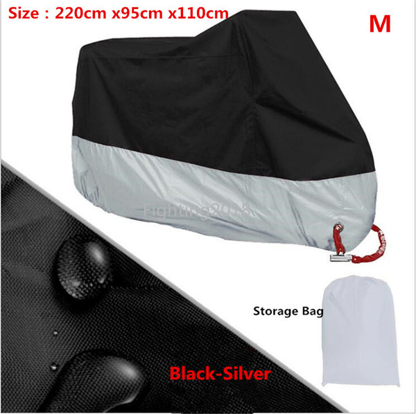 Hot Sale All Season Motorcycle Cover Scooter Cover Waterproof Sunproof Dustproof Rainproof Protector Cover Hight Quality M Size