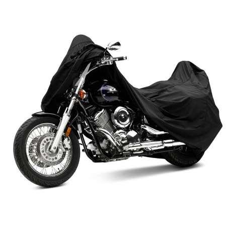 Ironwalls L XXL XXXL Black Motorcycle Cover Waterproof Outdoor Motorbike Rain Cover UV Dust Dustproof Bike Scooter Motocross