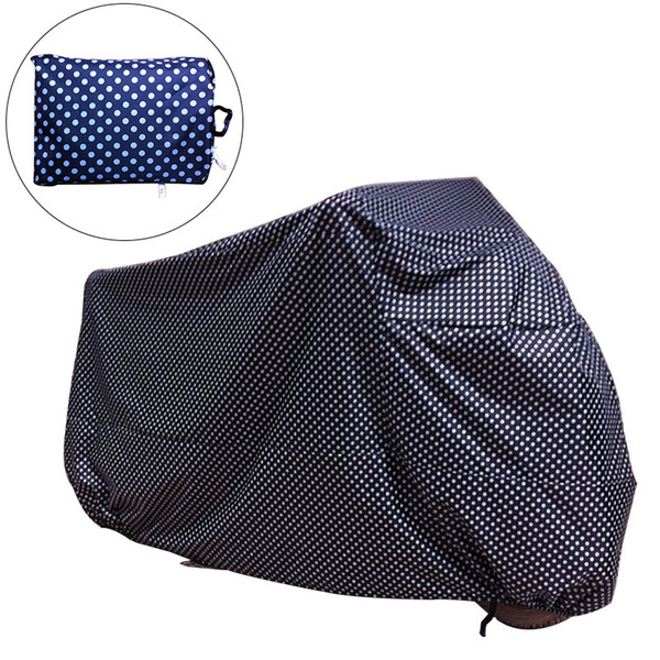 XXL 180T Universal Motorcycle Cover UV Protector Waterproof Rain Dustproof Anti-theft Motor Scooter Covers MBA_60A