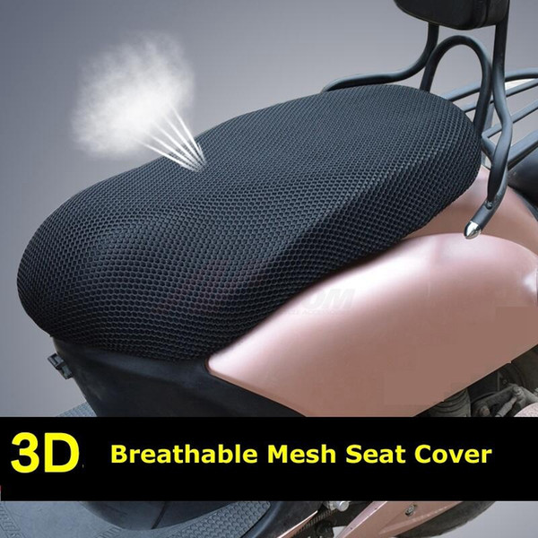 3D Sandwich Fabric Sunshade Sunproof waterproof Sunscreen Motorcycle breathable Cooling Seat Cover Heat Insulation Protection