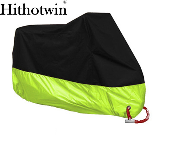 Motorcycle Cover Waterproof Protector Rainproof Outdoor Blanket Fluorescent Yellow All Size Protective Dustproof Waterproof Outdoor