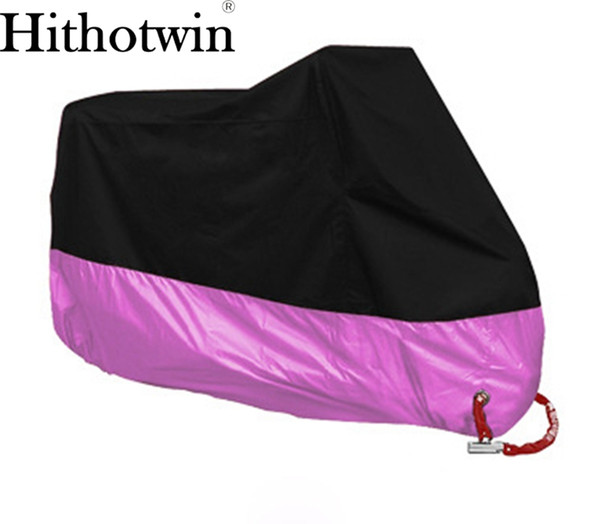 Motorcycle Cover Waterproof Protector Rainproof Outdoor Blanket Fluorescent pink Waterproof Outdoor Storage UV Resistant Protective