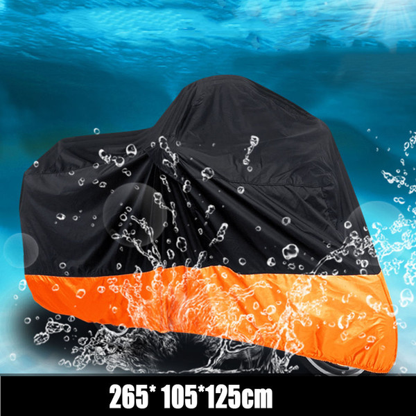 Fast Shipping Waterproof Outdoor Motorbike UV Protector Rain Dust Bike Motorcycle Cover XL/2XL/3XL