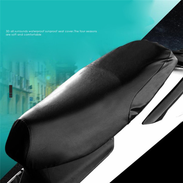1PC Waterproof Motorcycle Sunscreen Seat Cover Prevent Bask In Seat Scooter Sun Pad Heat Insulation Cushion Protect