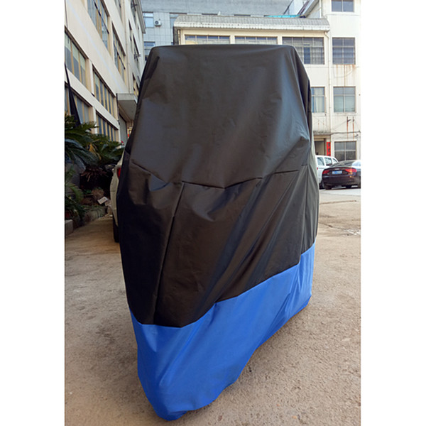 XXXL 180T Universal Motorcycle Cover UV Protector Waterproof Rain Dustproof Anti-theft Motor Scooter Covers MBA_609