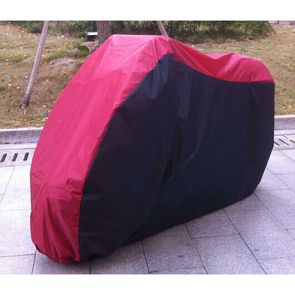 XXL 180T Universal Motorcycle Cover UV Protector Waterproof Rain Dustproof Anti-theft Motor Scooter Covers MBA_60C