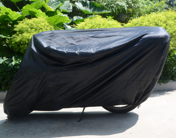 Motorcycle Cover Black Waterproof Dust-proof Outdoor Rain UV Protector for Motorcycle  BMW Motorbike Cover Large Cover