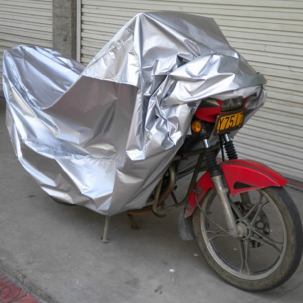 XXL 180T Universal Motorcycle Cover UV Protector Waterproof Rain Dustproof Anti-theft Motor Scooter Covers MBA_60I