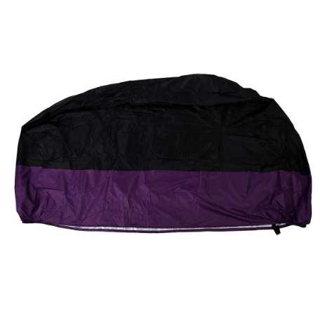 MOTORCYCLE COVER FOR MOTORBIKE MTB scooter cover Size XL 245cm purple black protection