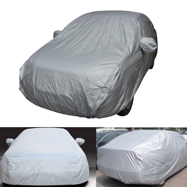 Full Car Cover Indoor Outdoor Sunscreen Heat Protection Dustproof Anti-UV Scratch-Resistant for Sedan Car Protectors Suit S-XXL