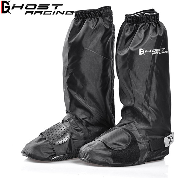 Rain-proof shoe cover for motorcycle riding, wear-resistant bottom hanging and blocking rubber for protecting rider shoe cover