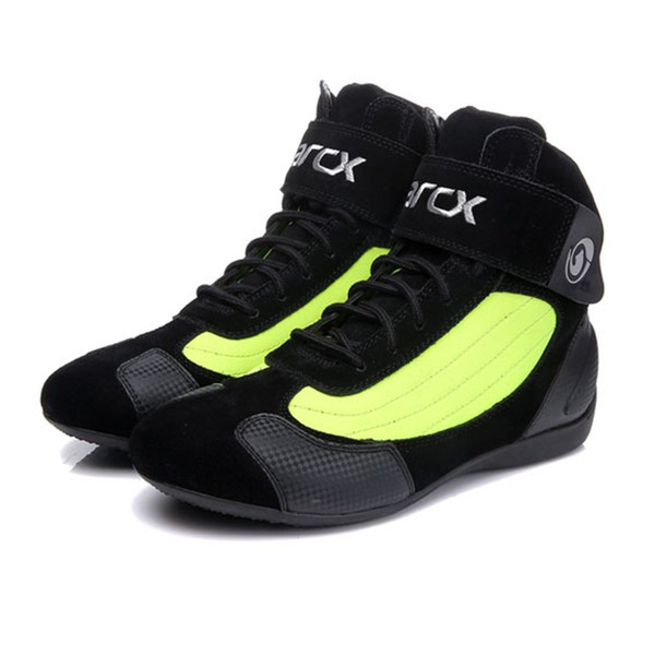 ARCX Motorcycle Boots Moto Riding Boots Genuine Cow Leather Motorbike Biker Chopper Cruiser Touring Ankle Shoes Motorcycle Shoes