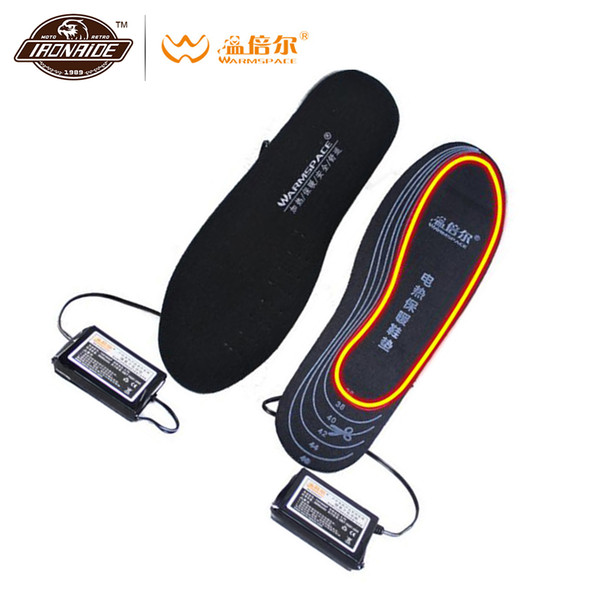 WARMSPACE Motorcycle Boots Heating insole USB Heated Shoe Insoles Thermal Heated Insoles Keep Warm Shoes Pad For Skiing Winter