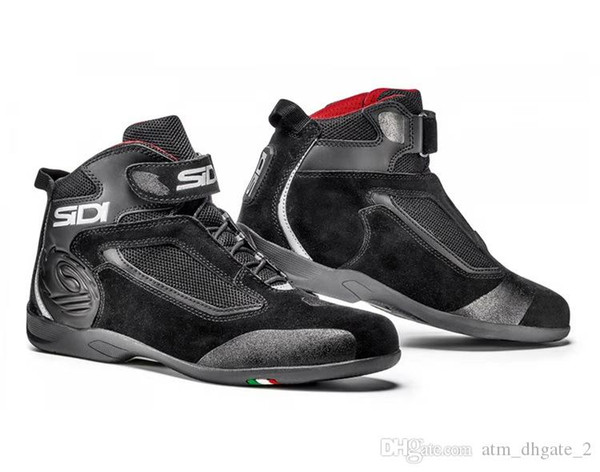 New off-road SIDI racing shoes boots GAS motorcycle riding Knight boots locomotive protection anti-fall shoes men and women 002