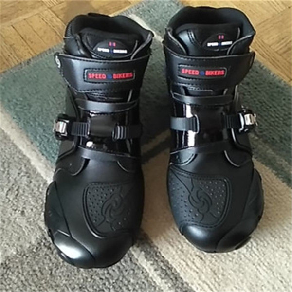 Soft Motorcycle Boots PRO boot biker waterproof SPEED Motorboats Men motocross boots Non-slip motorcycle shoes A9003