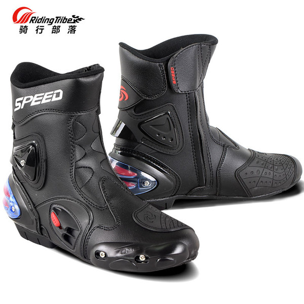 Motorcycle boots in the long-distance racing off-road locomotive shoes Mid-Calf