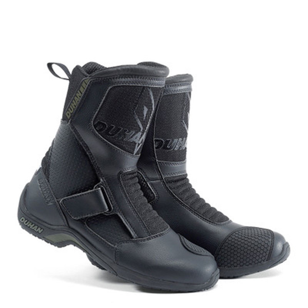 Motorcycle Boots Men's Super Fiber Motorcycle Racing Road Motorcycle Motocross Boots Boots Motorcyclist Black