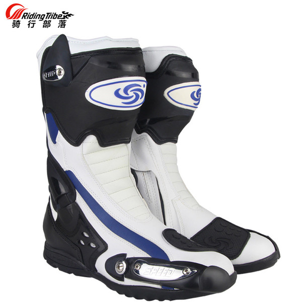 Motorcycle Boots SPEED BIKER BOOT Racing Shoes Riding Tribal Motorcycle Riding Boots Motocross B1002