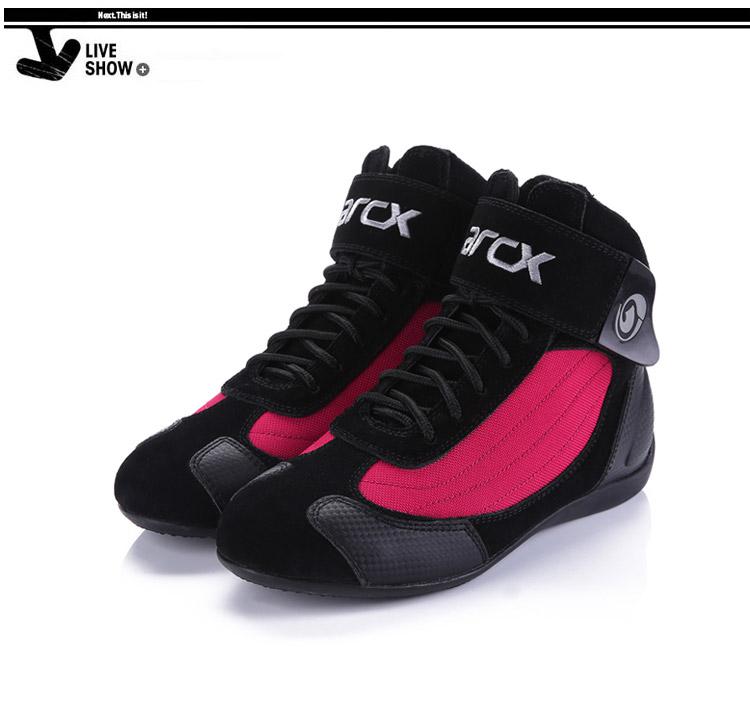 Motorcycle Racing Boots lady boots ,street bike boot three color size 36-45 breathable cool boots