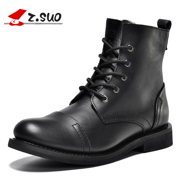 New Arrival Men Women Genuine Leather street Riding shoes Motorcycle Boots motorbike Martin Boots motorcycle gear