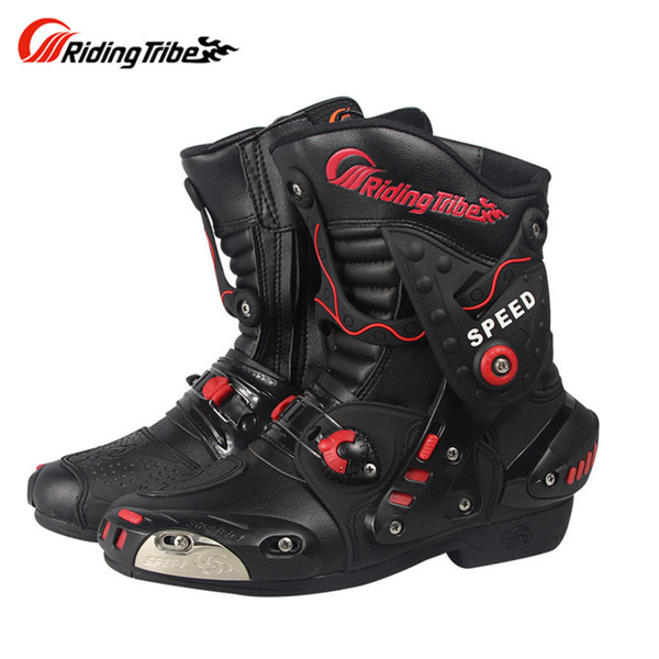 New Motorcycle Boots Shoes Motocross Botas Moto Motoqueiro Motocicleta A01024 Botte Botas Para Moto Racing Men Biker Shoes