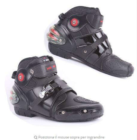 Motorcycle safety anti-skid heavy wear short boots locomotive racing motorcycle boots short