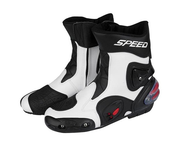 Scoyco A004 Motocross Cycling Mid-Calf Footwear Men Road Racing Speed Botas Motorcycle Racing boots Sport Shoes