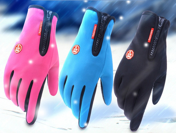 Motorcycle gloves that can be directly touched on the phone screen Waterproof and cold proof