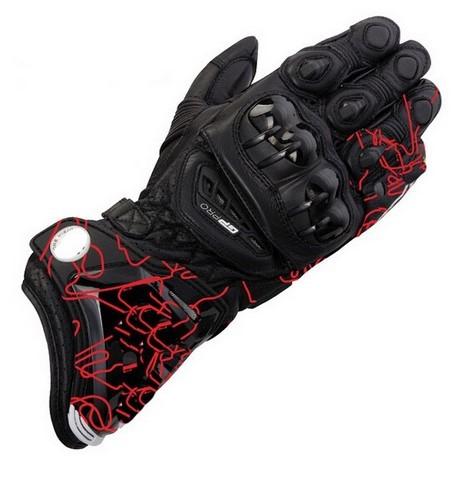 HOT Sale Brand New Alpine Genuine Leather Motorcycle gloves gp pro Full Finger Driving Motocross luva moto Gloves stars